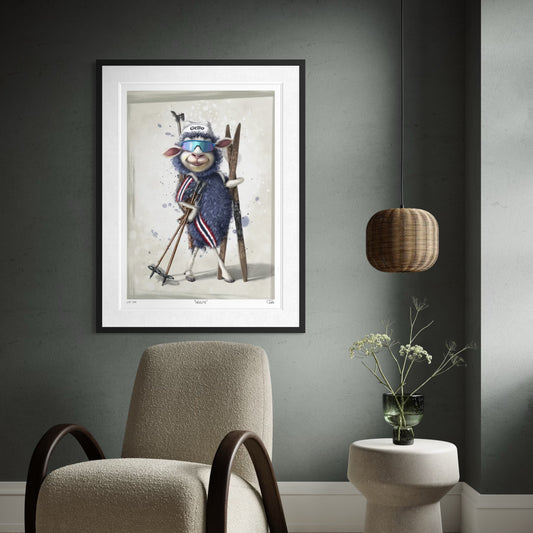 Woolfie - Giclée