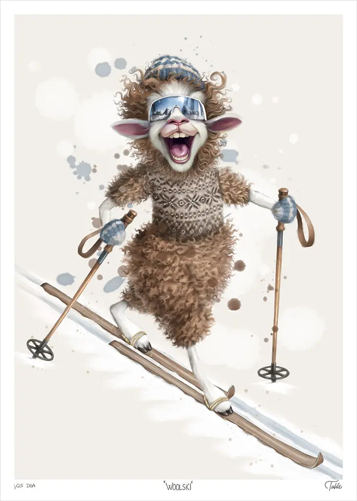 Woolski - Giclée