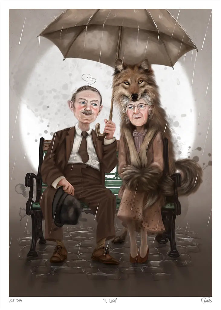 Il Lupo - Giclée