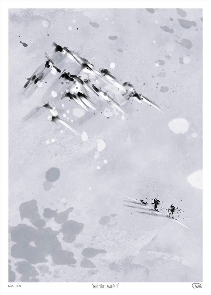 Into the White 1 - Giclée