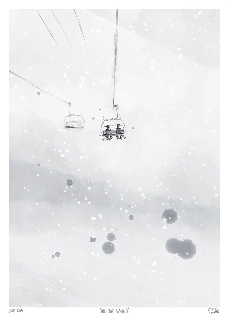 Into the White 3 - Giclée