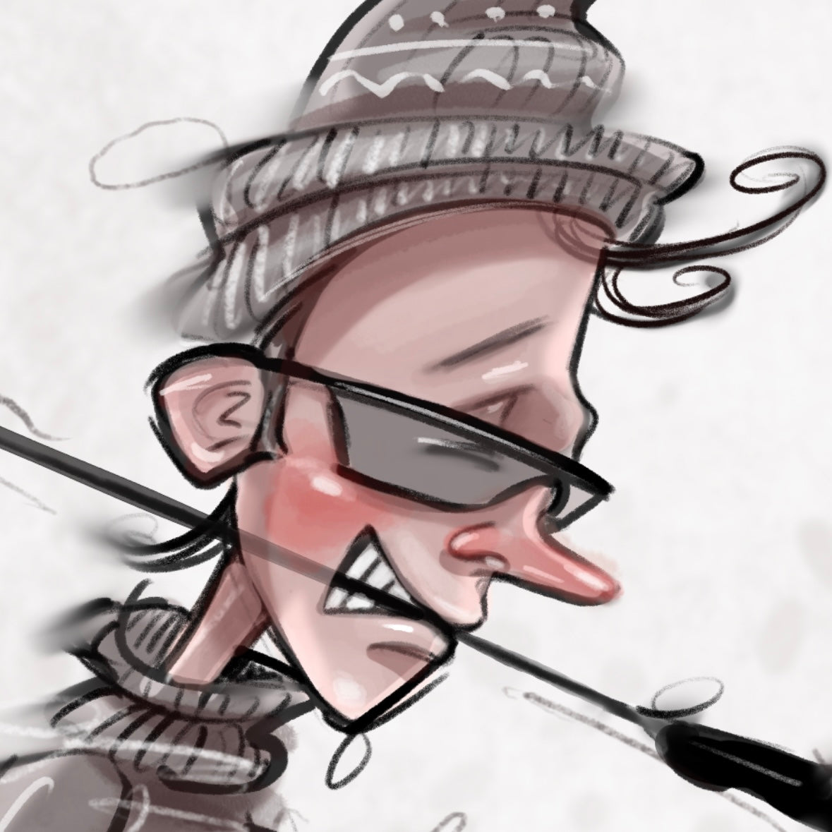 Ski Me Off My Feet - Giclée