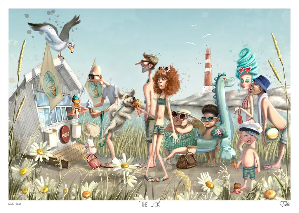 The Lick - Giclée