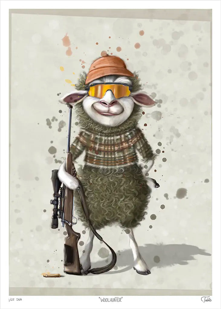 Woolhunter - Giclée